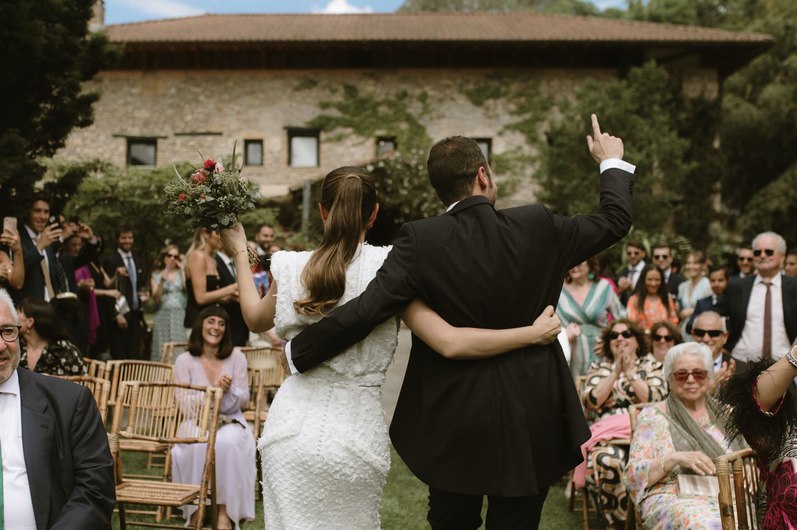 boda en el jardin de barretaguren